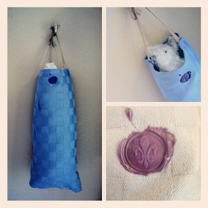 I made this with glue! 