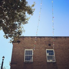 This photo doesn't do justice to the beautiful blue skies happening as I write this post. 